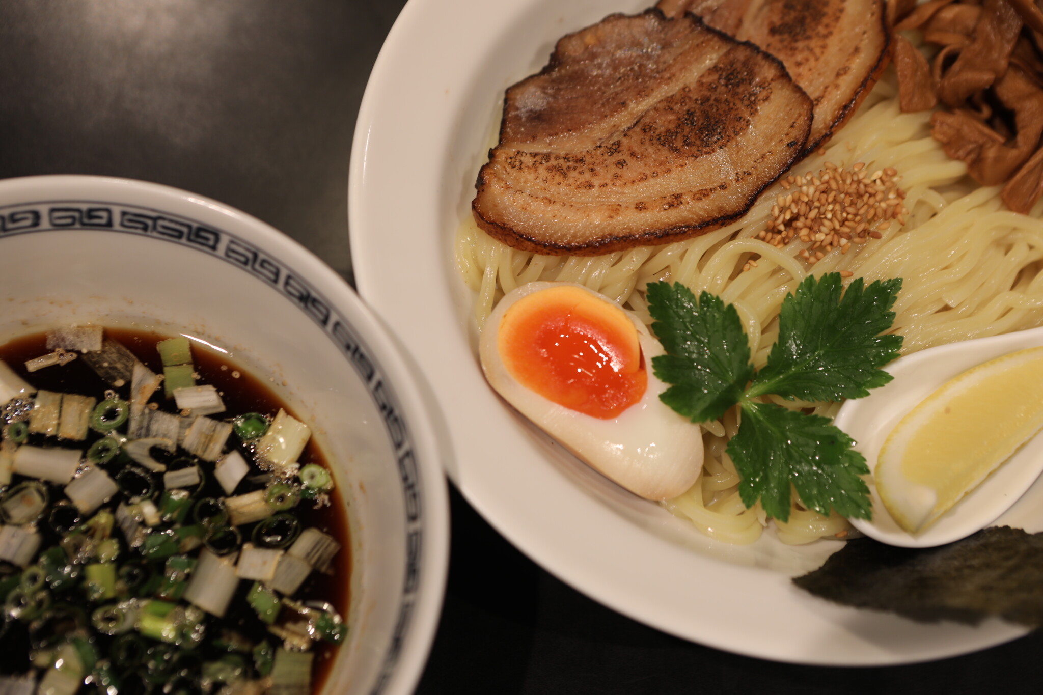 淡麗醤油つけ麺